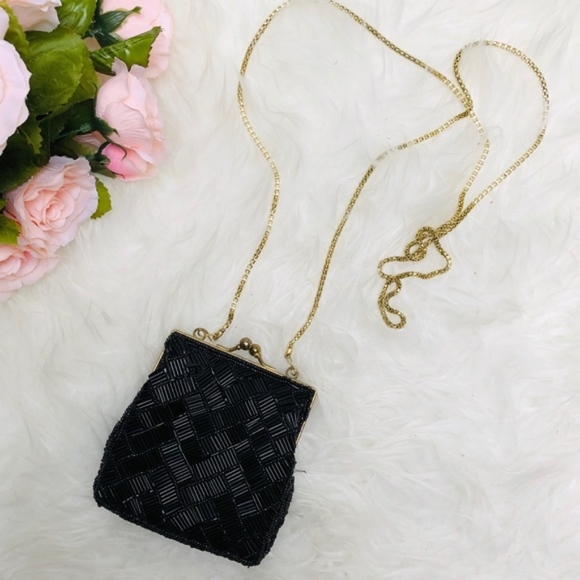 VINTAGE LA REGALE BEADED HANDBAG - Picture 4 of 7